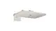 AXOR-HG-AXOR-ShowerSolutions-Kopfbrause-460-300-3jet-mit-Brausearm-und-softsquare-Rosette-Edelstahl-Optic-35276800 gallery number 1